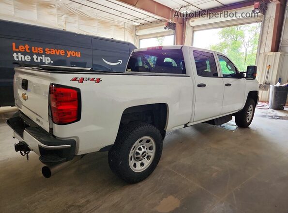1GC4KVCY7KF199090 2019 CHEVROLET SILVERADO Белый Задняя правая четверть