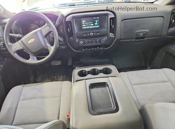 1GC4KVCY7KF199090 2019 CHEVROLET SILVERADO Белый Вид панели приборов