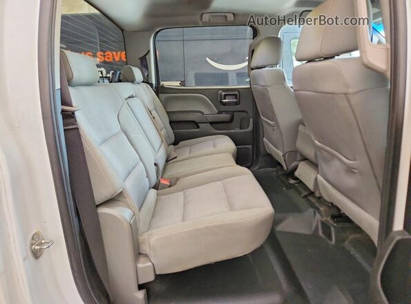 1GC4KVCY7KF199090 2019 CHEVROLET SILVERADO Белый Вид задних сидений
