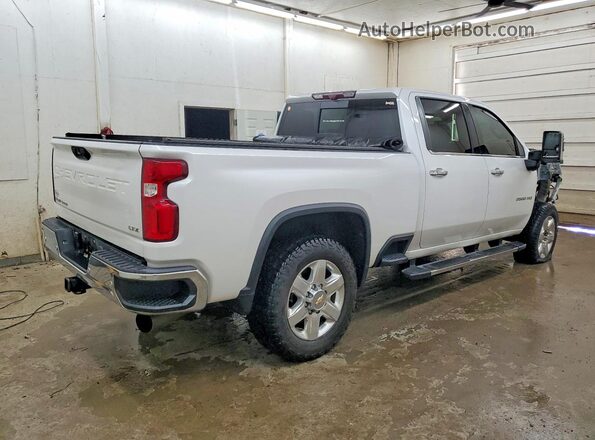 1GC4YPEYXMF153179 2021 CHEVROLET SILVERADO White Հետևի աջ