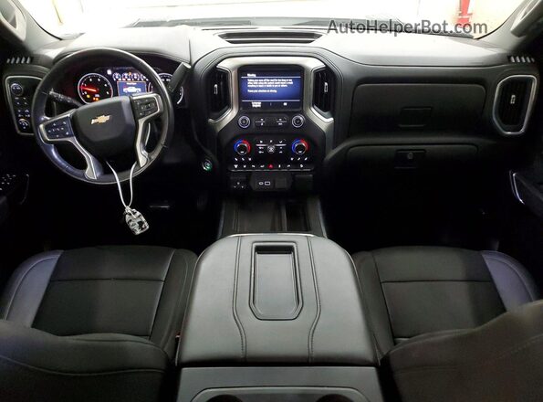 1GC4YPEYXMF153179 2021 CHEVROLET SILVERADO White Առջևի վահանակի տեսք