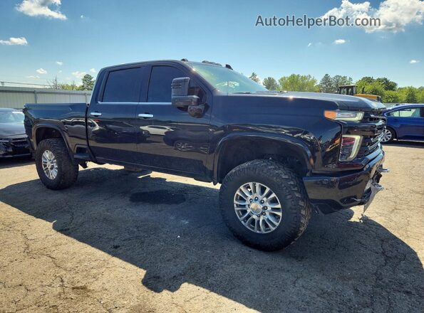 1GC4YREY5NF342464 2022 CHEVROLET SILVERADO Black წინა მარჯვენა