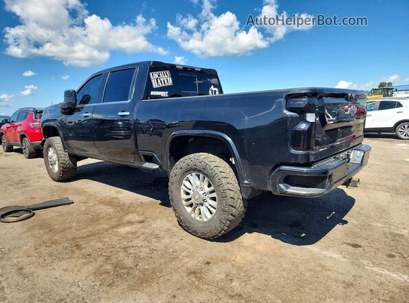 1GC4YREY5NF342464 2022 CHEVROLET SILVERADO Black უკანა მარცხენა