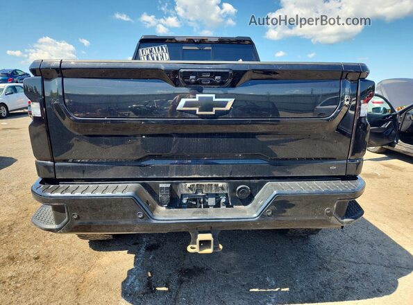 1GC4YREY5NF342464 2022 CHEVROLET SILVERADO Black უკანა ხედი