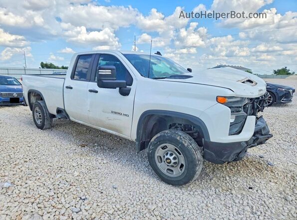 1GC5WLE79NF213982 2022 CHEVROLET SILVERADO Белый Передняя правая четверть