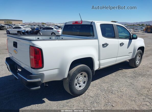 1GCGSBEA2J1269179 2018 CHEVROLET COLORADO Белый Задняя правая четверть