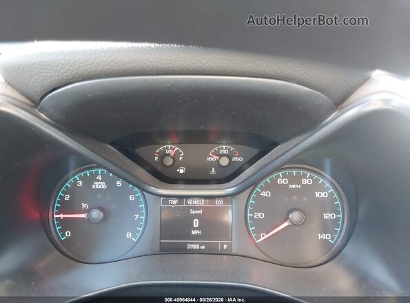 1GCGSBEA2J1269179 2018 CHEVROLET COLORADO Белый Вид задних сидений
