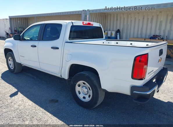 1GCGSBEA2J1269179 2018 CHEVROLET COLORADO Белый Задняя левая четверть