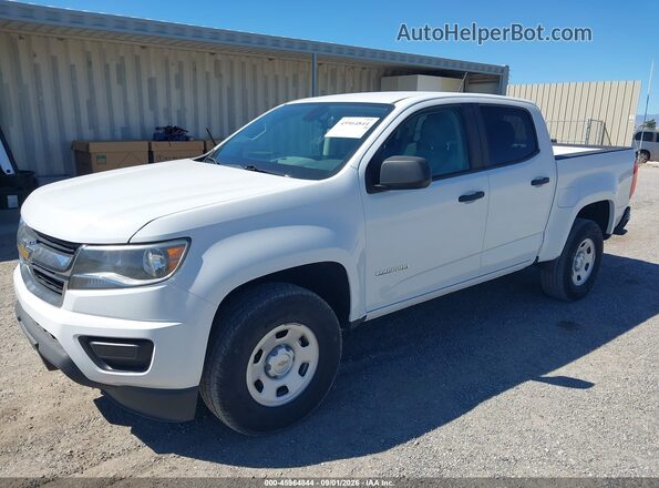 1GCGSBEA2J1269179 2018 CHEVROLET COLORADO Белый Передняя левая четверть