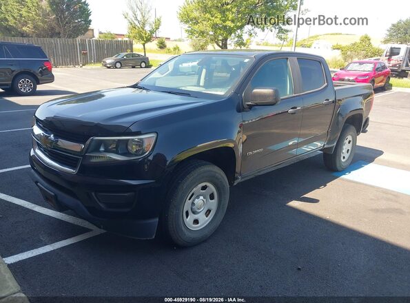 1GCGSBEA3H1264535 2017 CHEVROLET COLORADO Black Vista tres cuartos delantera izquierda