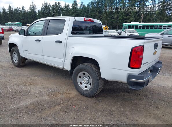 1GCGSBEA4J1271659 2018 CHEVROLET COLORADO White Trasero izquierdo