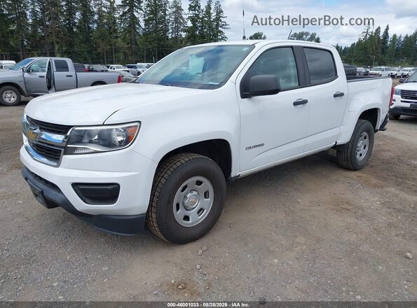 1GCGSBEA4J1271659 2018 CHEVROLET COLORADO White Vista tres cuartos delantera izquierda