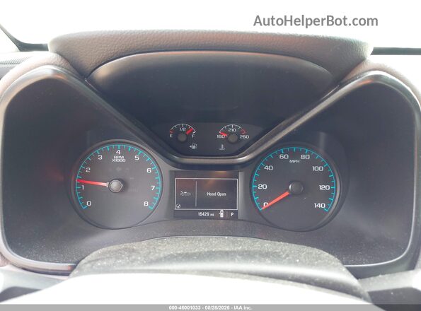 1GCGSBEA4J1271659 2018 CHEVROLET COLORADO White Vista de los asientos traseros