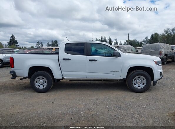 1GCGSBEA4J1271659 2018 CHEVROLET COLORADO White Vista interior trasera