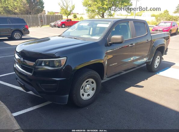 1GCGSBEA7H1265378 2017 CHEVROLET COLORADO Black Передня ліва чверть