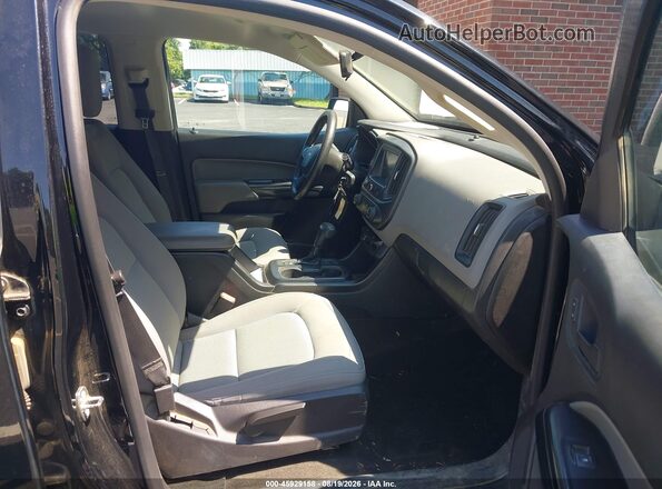 1GCGSBEA7H1265378 2017 CHEVROLET COLORADO Black Вид салону спереду