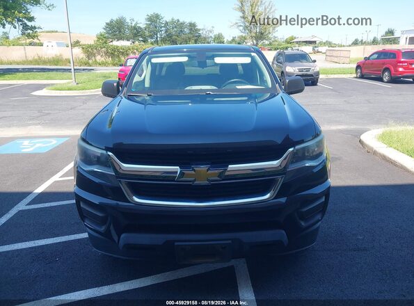 1GCGSBEA7H1265378 2017 CHEVROLET COLORADO Black Вид щитка приладів