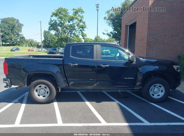 1GCGSBEA7H1265378 2017 CHEVROLET COLORADO Black Вид задньої частини салону