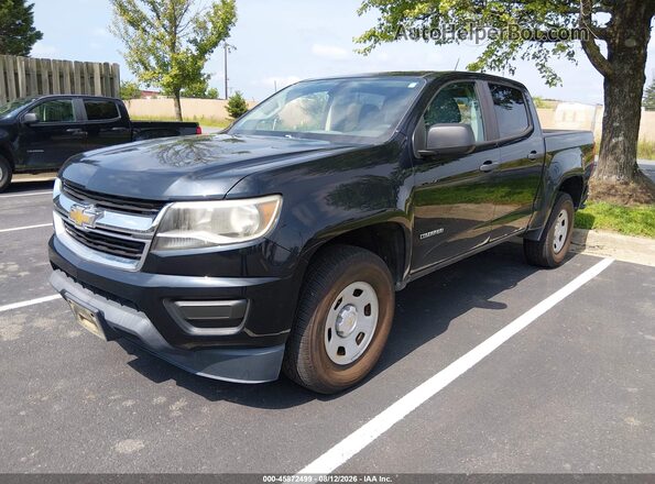 1GCGSBEAXH1266735 2017 CHEVROLET COLORADO Black Передня ліва чверть
