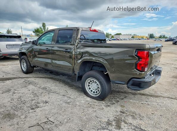 1GCGSBEC1R1247364 2024 CHEVROLET COLORADO Зеленый Задняя левая четверть