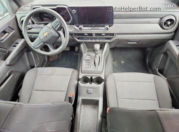 1GCGSBEC1R1247364 2024 CHEVROLET COLORADO Зеленый Вид панели приборов