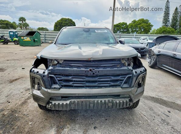 1GCGSBEC1R1247364 2024 CHEVROLET COLORADO Зеленый Вид спереди