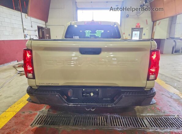 1GCGSBEC5R1145288 2024 CHEVROLET COLORADO Gold უკანა ხედი