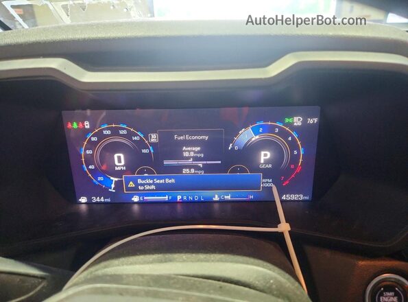 1GCGSBEC5R1145288 2024 CHEVROLET COLORADO Gold ხელსაწყოთა პანელის ხედი