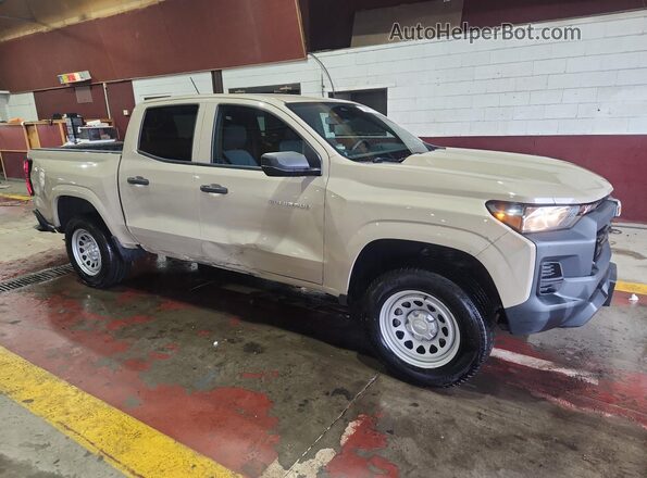 1GCGSBEC5R1145288 2024 CHEVROLET COLORADO Gold VIN კოდის სტიკერის ხედი