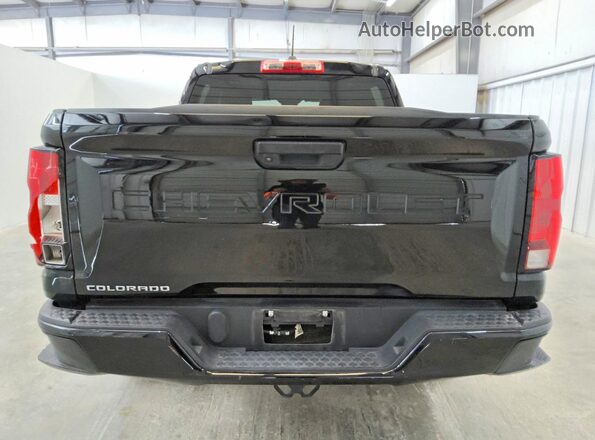 1GCGSBEC8P1266507 2023 CHEVROLET COLORADO Black Widok z tyłu