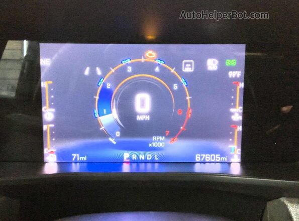 1GCGSBEC8P1266507 2023 CHEVROLET COLORADO Black Widok zestawu wskaźników
