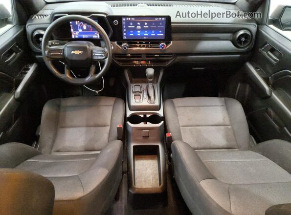 1GCGSBEC8P1266507 2023 CHEVROLET COLORADO Black Widok deski rozdzielczej