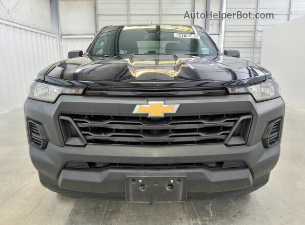 1GCGSBEC8P1266507 2023 CHEVROLET COLORADO Black Widok z przodu