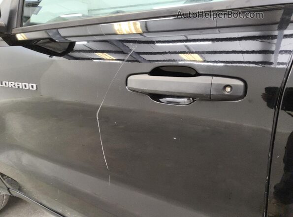 1GCGSBEC8P1266507 2023 CHEVROLET COLORADO Black Widok wnętrza 360 stopni