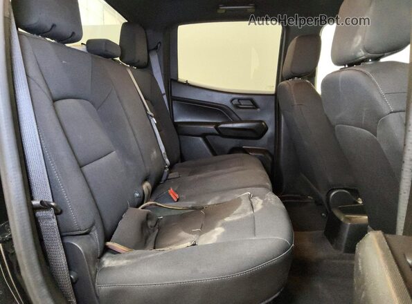 1GCGSBEC8P1266507 2023 CHEVROLET COLORADO Black Widok tylnych siedzeń