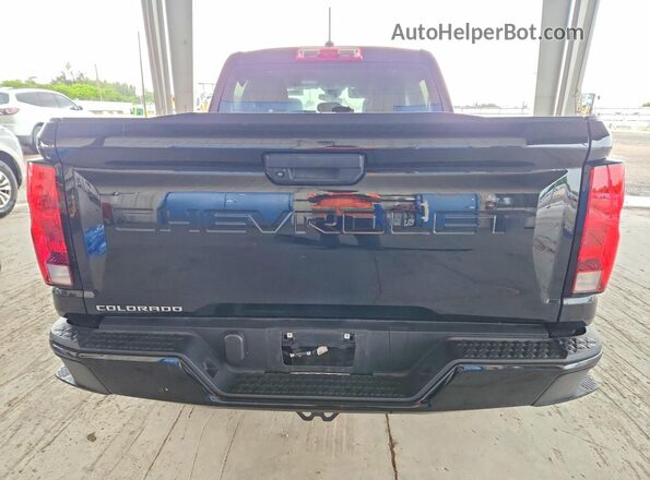 1GCGSBECXP1141685 2023 CHEVROLET COLORADO Black უკანა ხედი