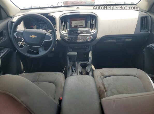 1GCGSBEN1H1291140 2017 CHEVROLET COLORADO White წინა პანელის ხედი