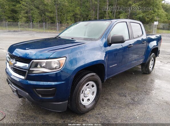 1GCGSBEN5K1150191 2019 CHEVROLET COLORADO Blue Առջևի ձախ երեք քառորդ տեսարան