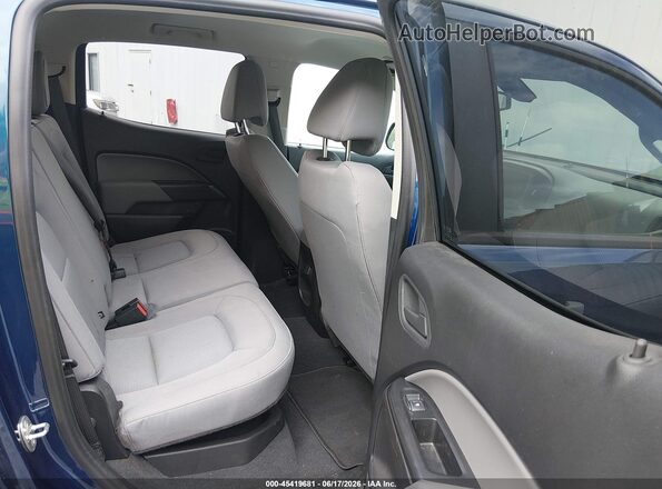 1GCGSBEN5K1150191 2019 CHEVROLET COLORADO Blue VIN կոդի պիտակի տեսք