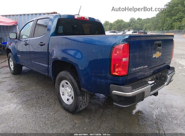 1GCGSBEN5K1150191 2019 CHEVROLET COLORADO Blue Հետևի ձախ
