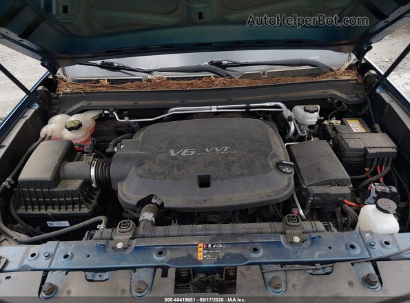 1GCGSBEN5K1150191 2019 CHEVROLET COLORADO Blue Հետևի տեսք