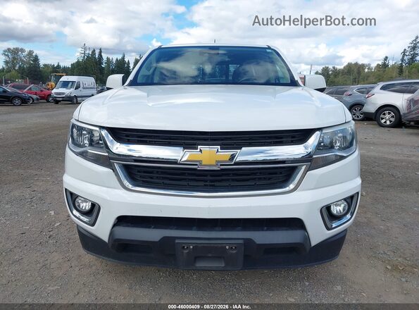 1GCGSCE16G1318883 2016 CHEVROLET COLORADO Белый Вид щитка приборов