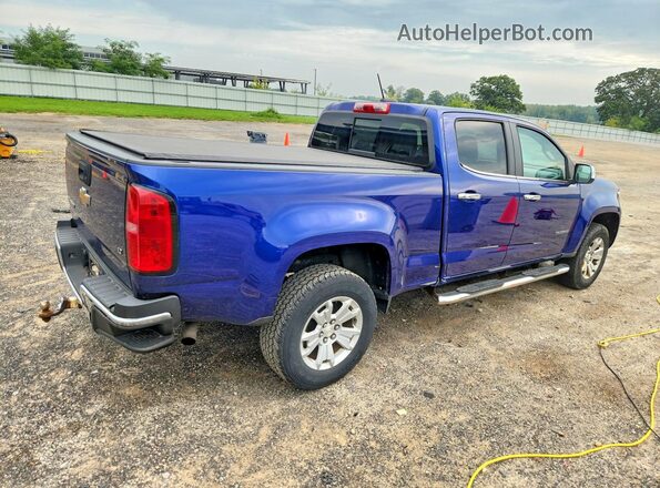 1GCGSCE30G1136159 2016 CHEVROLET COLORADO Синий Задняя правая четверть