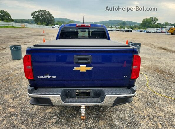 1GCGSCE30G1136159 2016 CHEVROLET COLORADO Синий Вид сзади