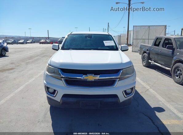 1GCGSCE31G1300731 2016 CHEVROLET COLORADO Белый Вид задней части салона
