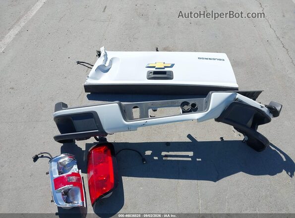 1GCGSCE31G1300731 2016 CHEVROLET COLORADO Белый Вид щитка приборов