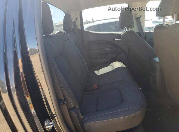 1GCGSCEA0G1103158 2016 CHEVROLET COLORADO Black Vista de los asientos traseros