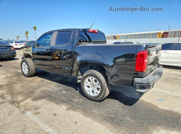 1GCGSCEA3M1205324 2021 CHEVROLET COLORADO Black Հետևի ձախ