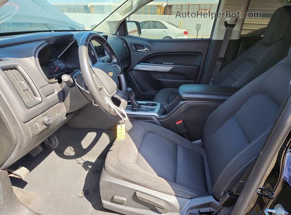 1GCGSCEA3M1205324 2021 CHEVROLET COLORADO Black Սալոնի դիմացի տեսք