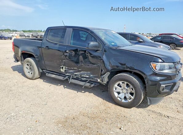1GCGSCEN2M1294581 2021 CHEVROLET COLORADO Черный Передняя правая четверть